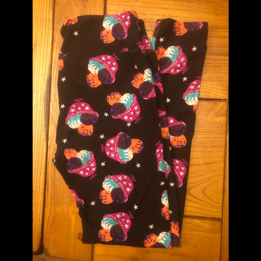Lularoe ice cream leggings OS